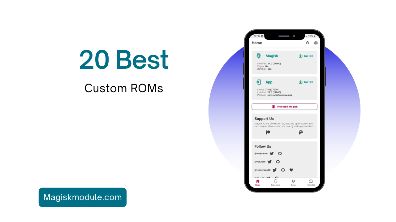 20 Best Custom Roms