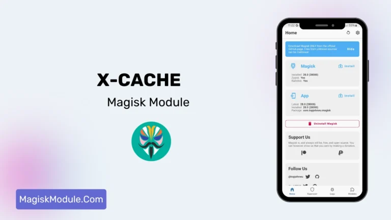 X-CACHE Magisk Module [Clean All Cache]