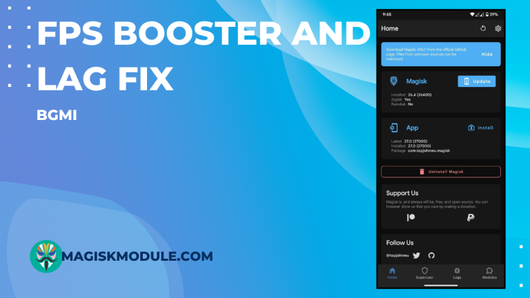 BGMI FPS Booster And Lag Fix Gaming Tweaks Install Via Brevent [NO-ROOT]