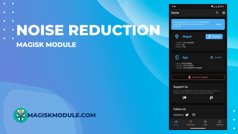 Noise Reduction Magisk Module