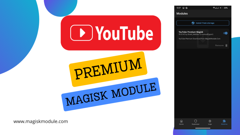 YOUTUBE PREMIUM MAGISK MODULE