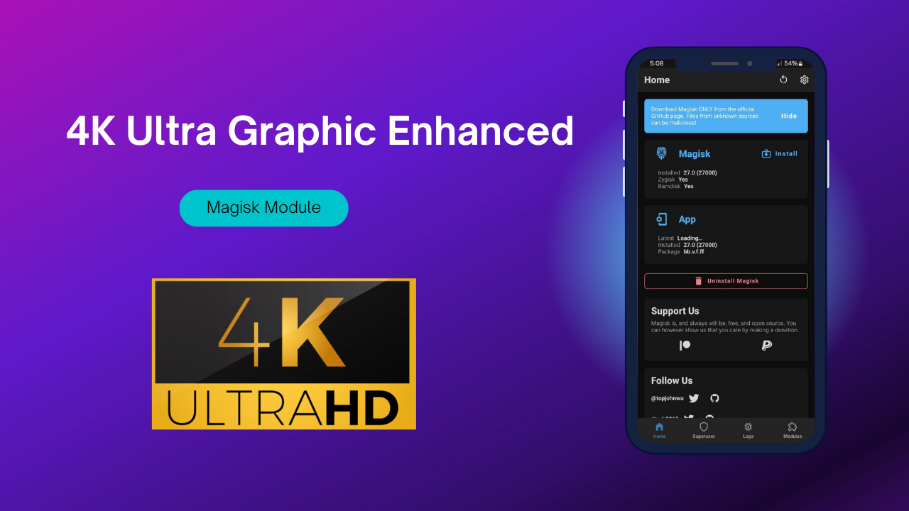 4K Ultra Graphic Enhanced