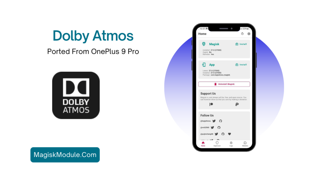 Dolby Atmos Magisk Module