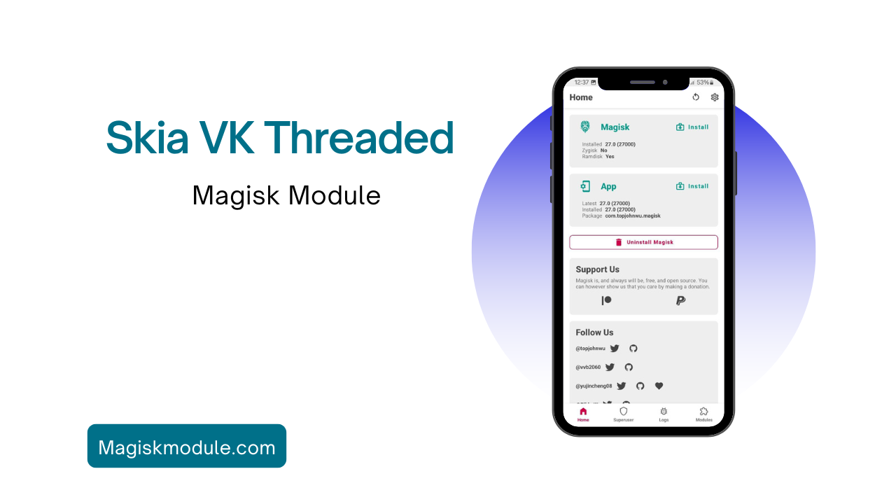 Skia VK Threaded