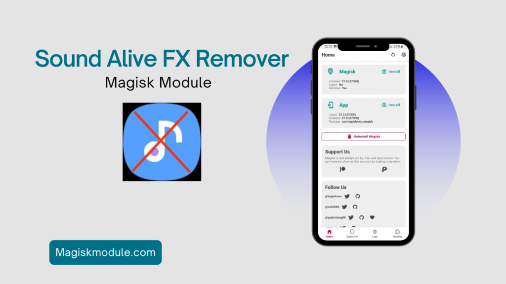 Sound Alive FX Remover