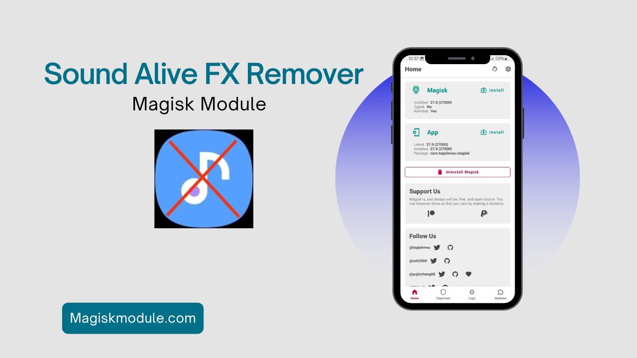 Sound Alive FX Remover