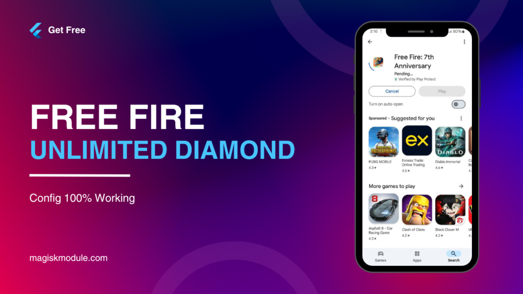 Free Fire Unlimited Diamond Config