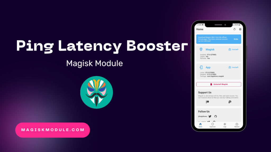 Ping Latency Booster