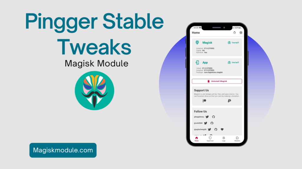 Pingger Stable Tweaks