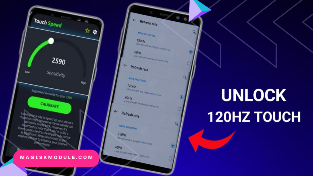 Unlock 120Hz Touch Smooth Performance