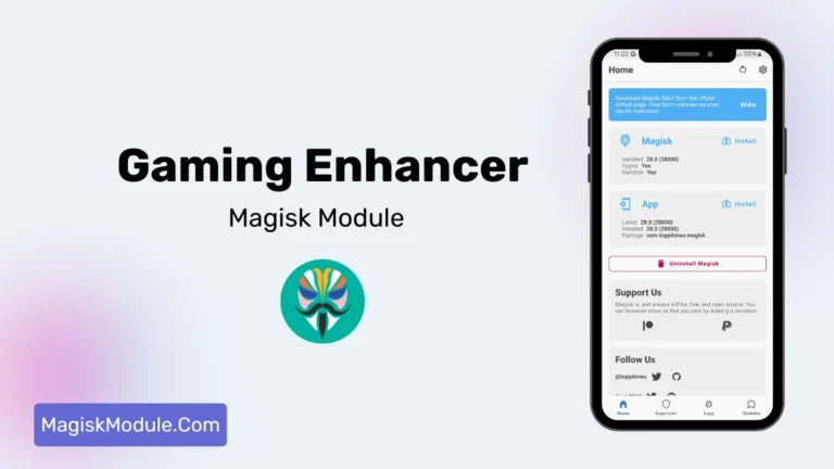 Android Gaming Enhancer Magisk Module