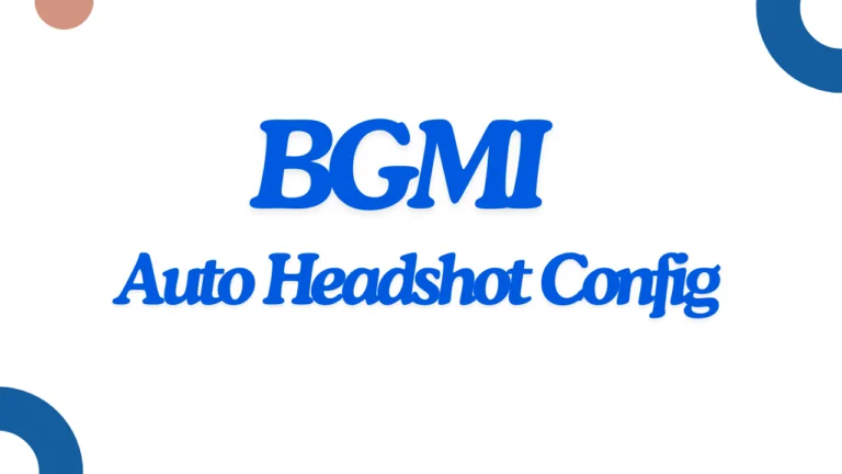 BGMI Auto Headshot